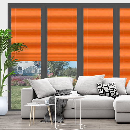 Clic No Drill Apollo Jaffa (BO) Lifestyle INTU Pleated Blinds