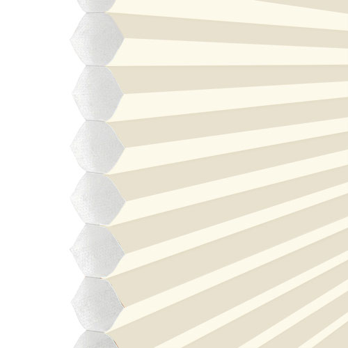 Clic No Drill Apollo Pearl (BO) Lifestyle INTU Pleated Blinds