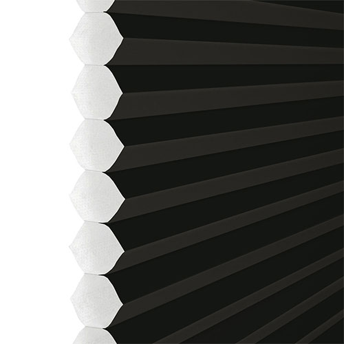 Clic No Drill Apollo Raven (BO) Lifestyle INTU Pleated Blinds