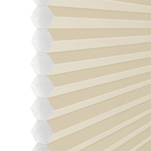 Clic No Drill Apollo Sand (BO) Lifestyle INTU Pleated Blinds