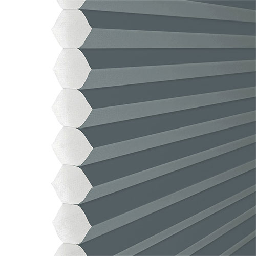 Clic No Drill Apollo Steel (BO) Lifestyle INTU Pleated Blinds