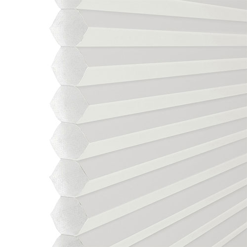 Clic No Drill Snow White (BO) Lifestyle INTU Pleated Blinds