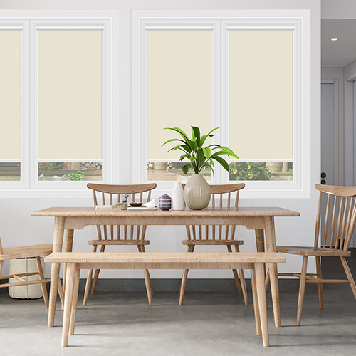 Iona Blockout Meringue Lifestyle INTU Roller Blinds