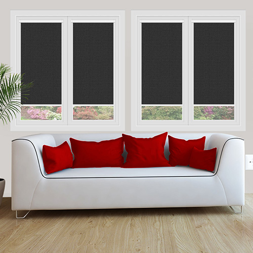 Iona Blockout Slate Lifestyle INTU Roller Blinds