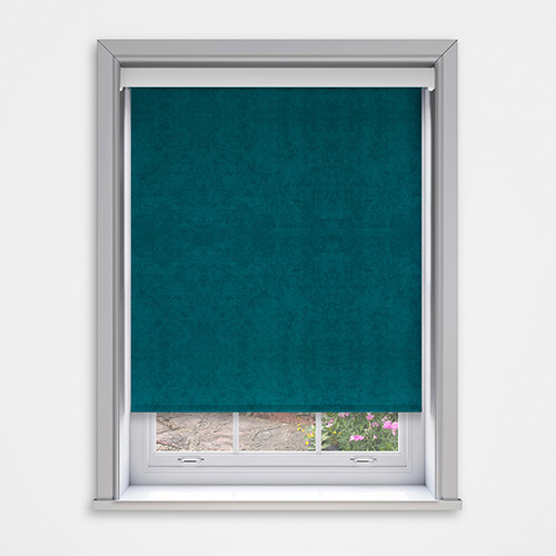 Orissa Teal Blackout with Cassette Lifestyle New Blinds