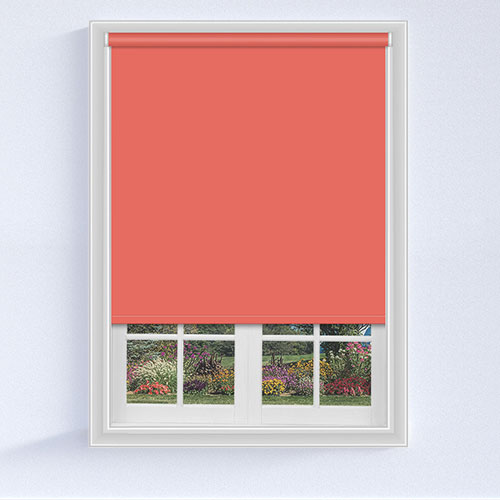 Electric Polaris Coral Red Blockout Lifestyle New Blinds