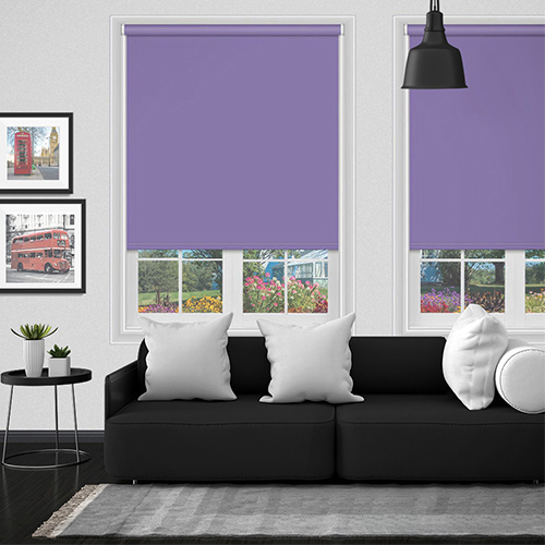 Electric Polaris Mauve Blockout Lifestyle New Blinds