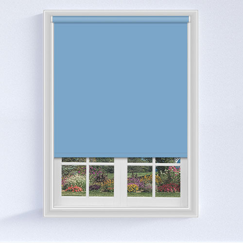 Electric Polaris Ocean Blue Blockout Lifestyle New Blinds