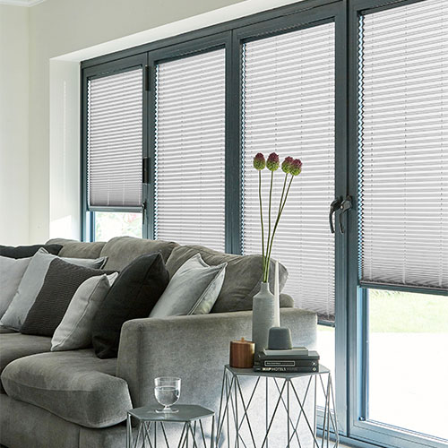 Pleated Echo White Lifestyle New Blinds