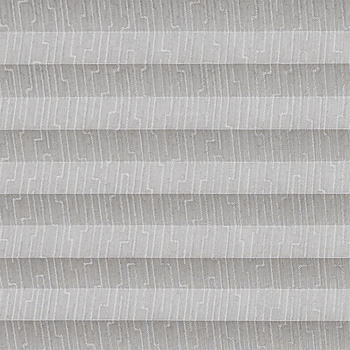 Pleated Metro Silver New Blinds