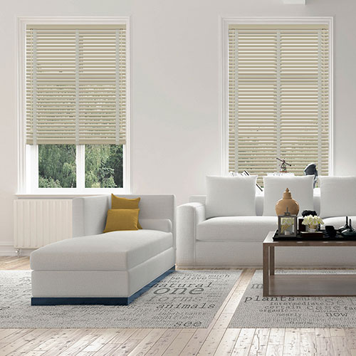 35mm Magnolia & Cream Tape Lifestyle New Blinds