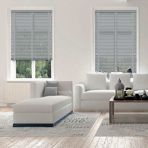 50mm Aluminium & Grey Tape Lifestyle New Blinds