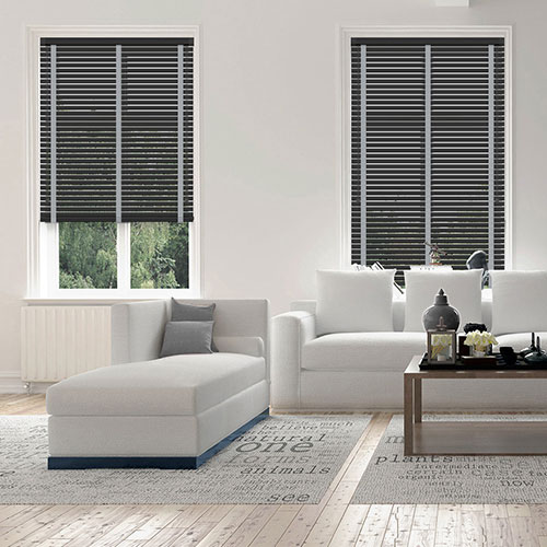 50mm Black & Grey Tape Lifestyle New Blinds