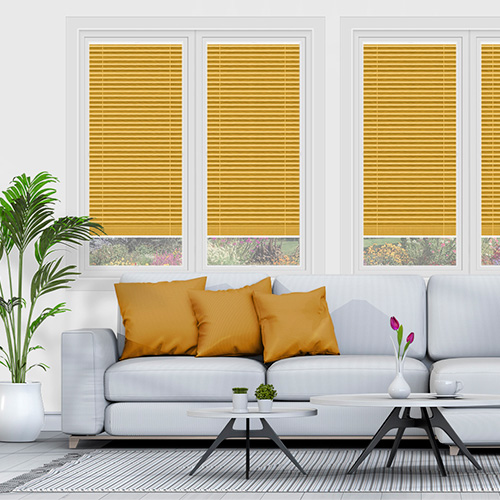 Blenheim Ochre Blockout PF Lifestyle New Blinds