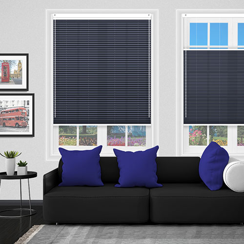 Kana Navy Blue Freehanging TDBU Lifestyle New Blinds