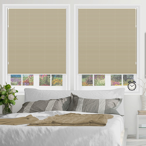 Freehang Duopleat Blackout Cream Lifestyle New Blinds