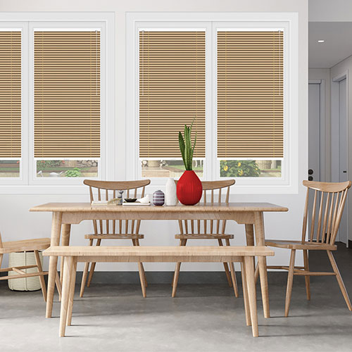 Biscuit Beige Clic Fit Venetian Lifestyle No Drill Blinds