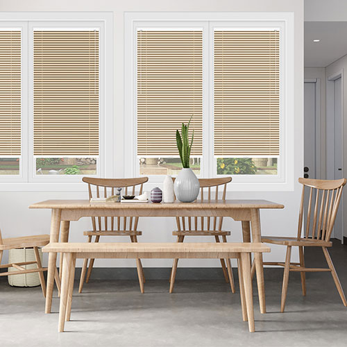 Desert Cream Clic Fit Venetian Lifestyle No Drill Blinds