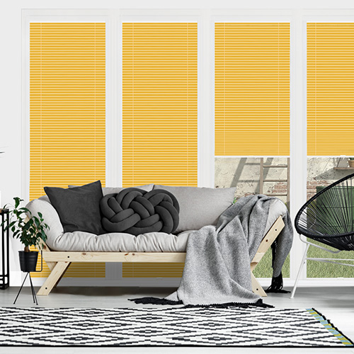 Apollo Citron (BO) Honeycomb Clic Fit Lifestyle No Drill Blinds