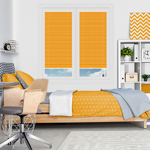 Apollo Yellow (BO) Honeycomb Clic Fit Lifestyle No Drill Blinds