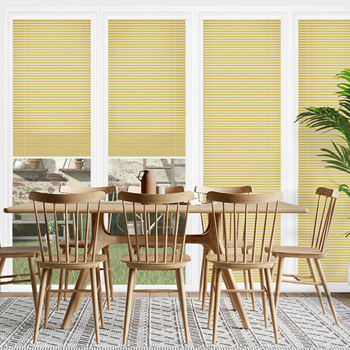 Leto ASC Yellow Clic Fit Lifestyle No Drill Blinds
