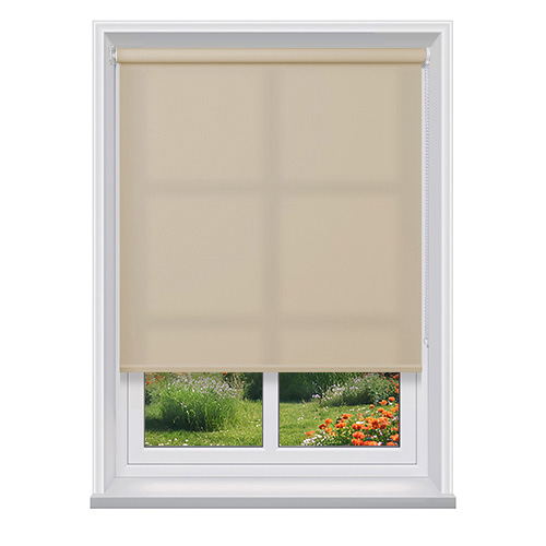 Splash Beige Twist to Fit Lifestyle No Drill Blinds