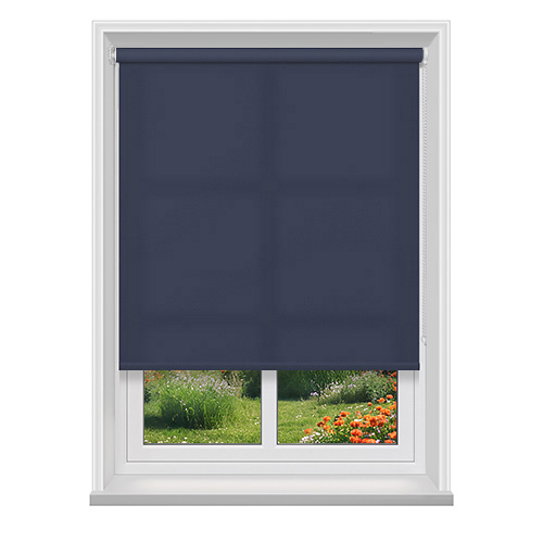 Splash Indigo Twist to Fit Lifestyle No Drill Blinds