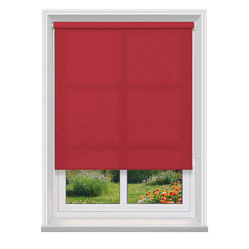 Splash Scarlet Twist to Fit Lifestyle No Drill Blinds