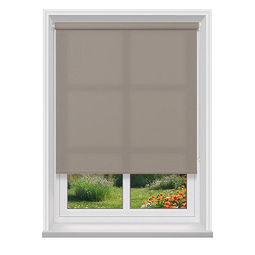 Splash Taupe Twist to Fit Lifestyle No Drill Blinds