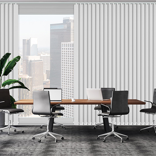 Atlantex White ASC Lifestyle Office Blinds