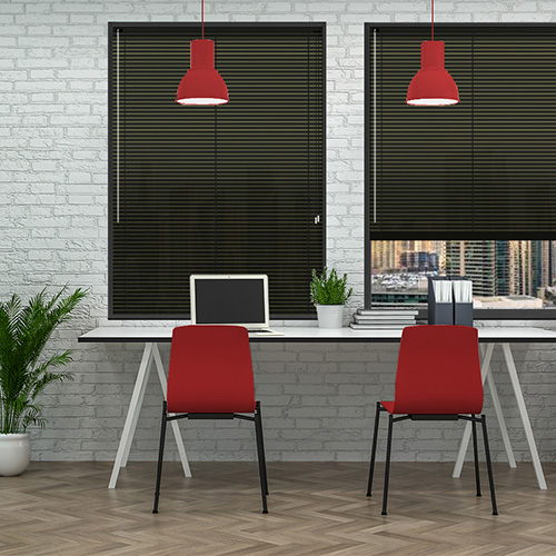 Soul Nickel 25mm Aluminium Lifestyle Office Blinds