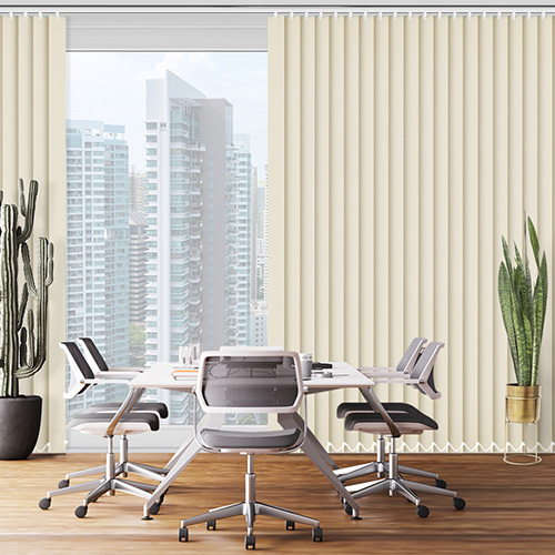 Banlight Duo FR Calico 127mm Lifestyle Office Blinds