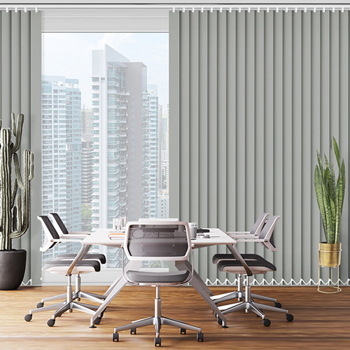 Banlight Duo FR Silver 127mm Lifestyle Office Blinds