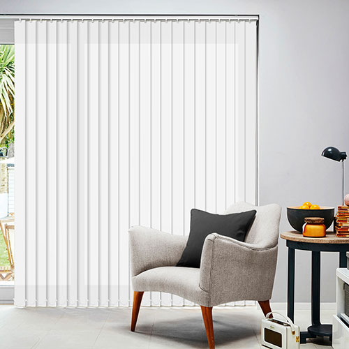 Palette Bright White 127mm Lifestyle Office Blinds