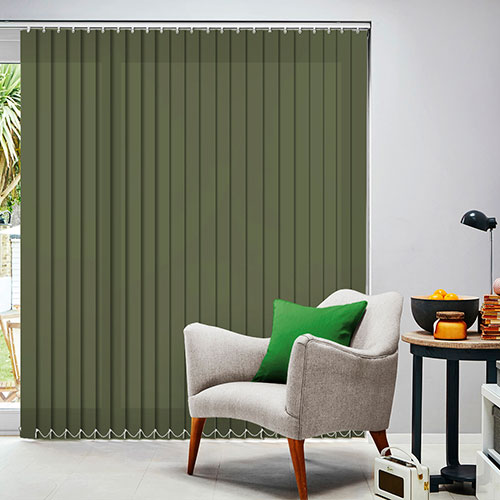 Palette Forest Green 127mm Lifestyle Office Blinds