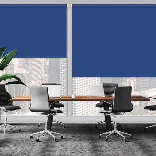 Banlight Duo FR Glacier Blue Lifestyle Office Blinds