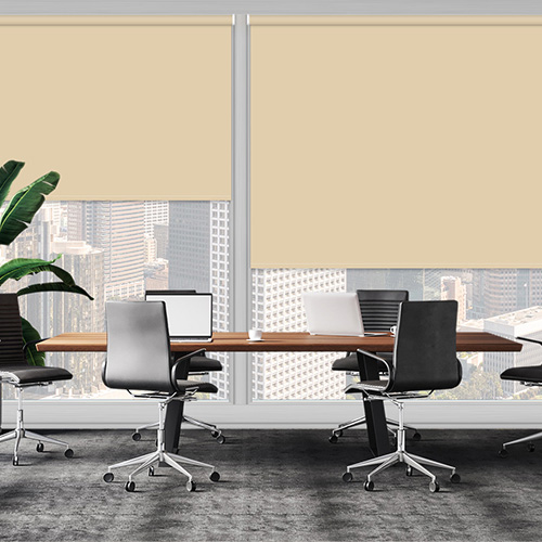 Banlight Duo FR Linen Lifestyle Office Blinds