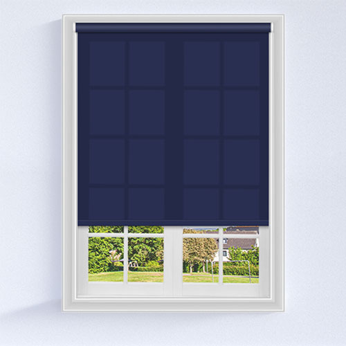 Palette Dark Blue Lifestyle Office Blinds