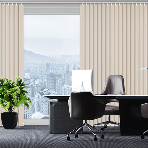 UniVert Beige Lifestyle Office Blinds