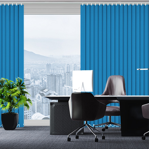 UniVert Cyan Lifestyle Office Blinds