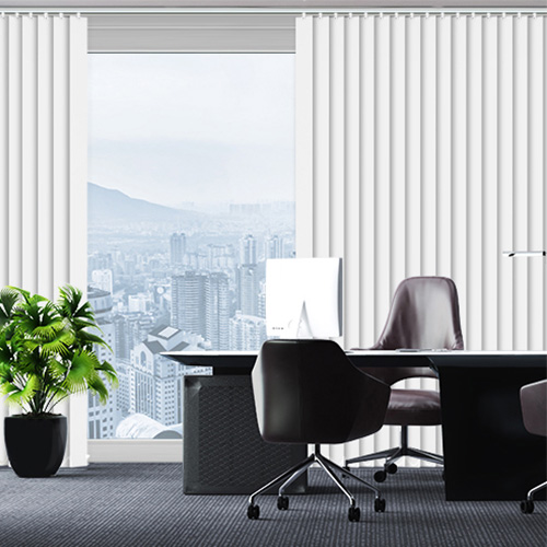 UniVert White Lifestyle Office Blinds