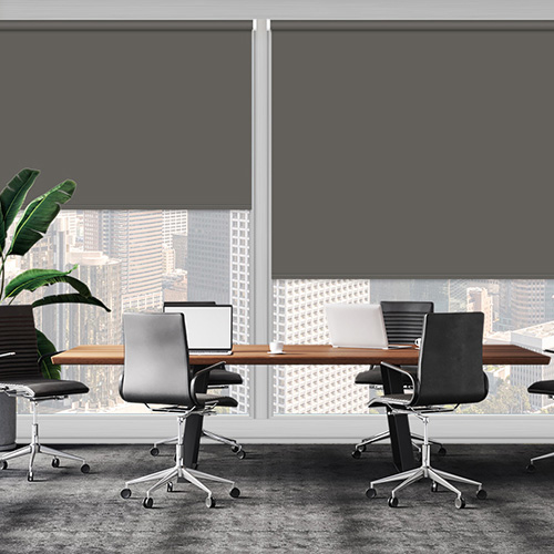 UniShade Flint Blockout Shade Lifestyle Office Blinds