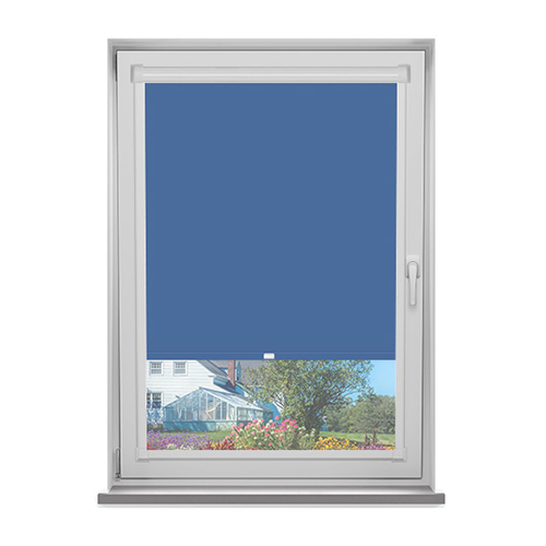 PF Polaris Royal Blue Blockout Lifestyle Perfect Fit Blackout Blinds