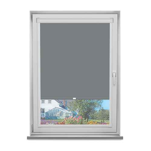 PF Polaris Smoke Blockout Lifestyle Perfect Fit Blackout Blinds