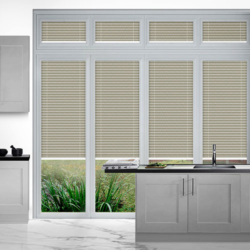 Duopleat Taupe Lifestyle Perfect Fit Pleated Blinds