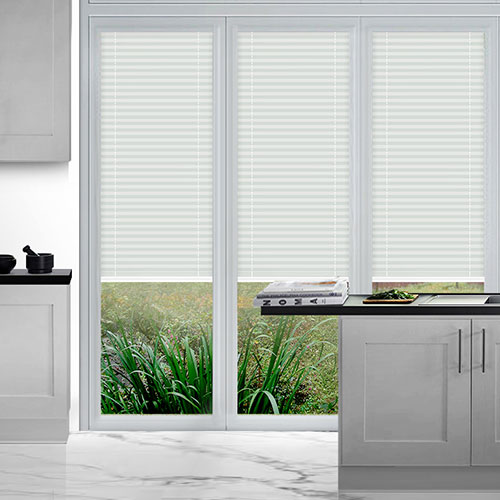 Duopleat White Lifestyle Perfect Fit Pleated Blinds