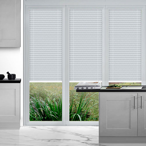 Olympia White Lifestyle Perfect Fit Pleated Blinds