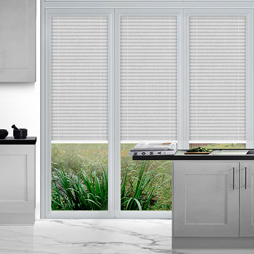 Orbit White Lifestyle Perfect Fit Pleated Blinds