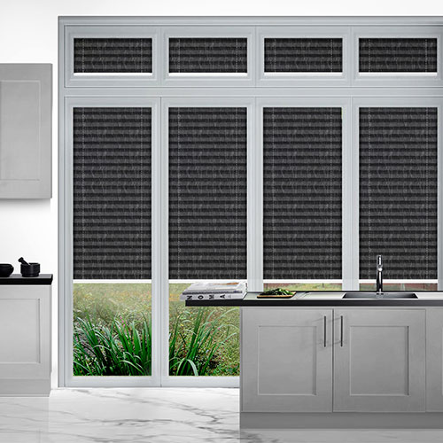 Patina Black Lifestyle Perfect Fit Pleated Blinds