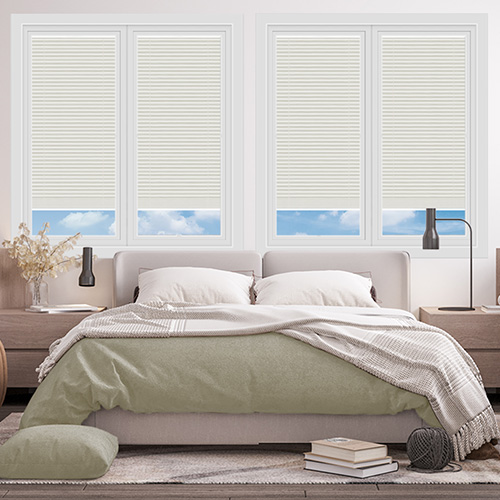 Lexington Cream Blockout Lifestyle Perfect Fit Pleated Blinds